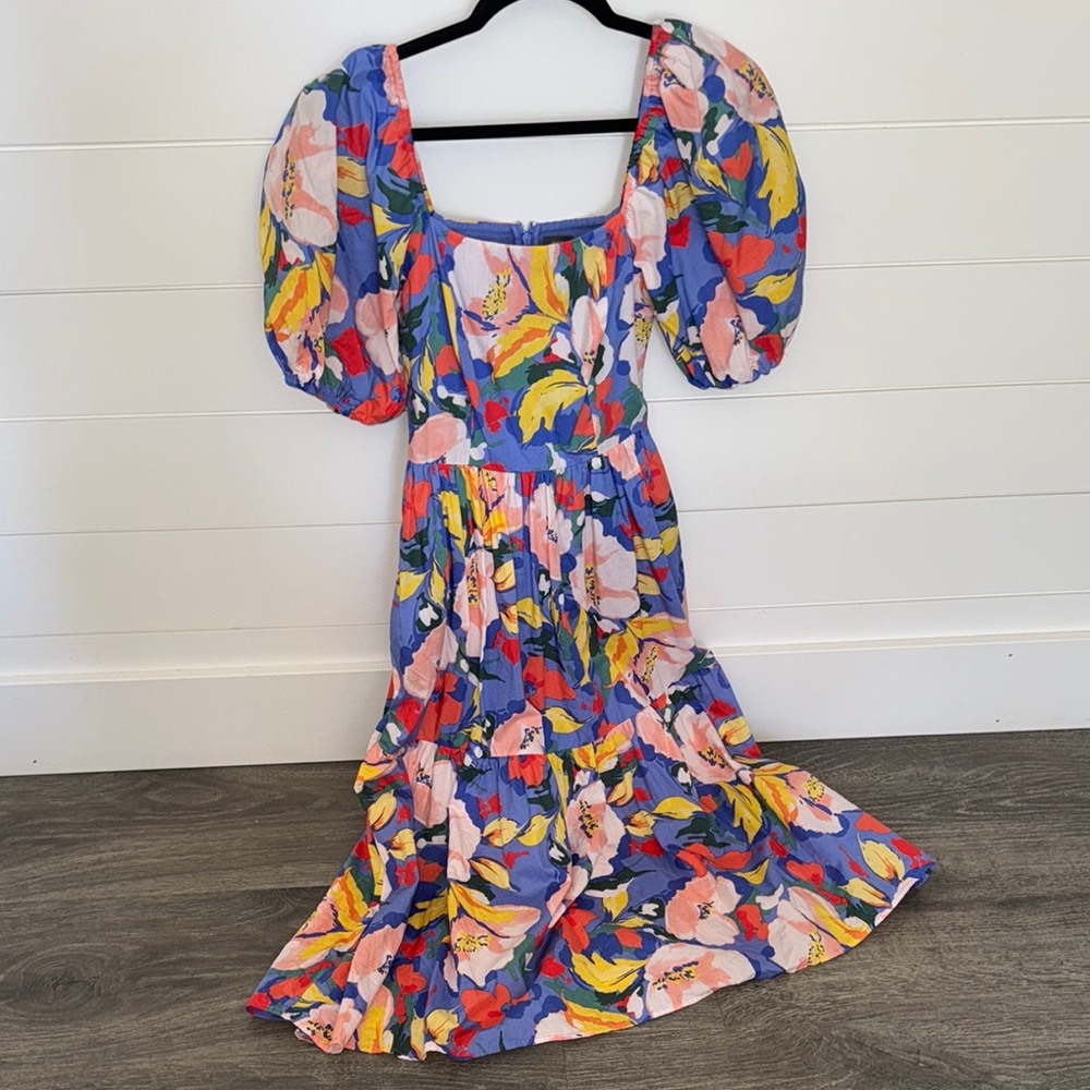 Vince Camuto Pink and Blue Maxi Sundress